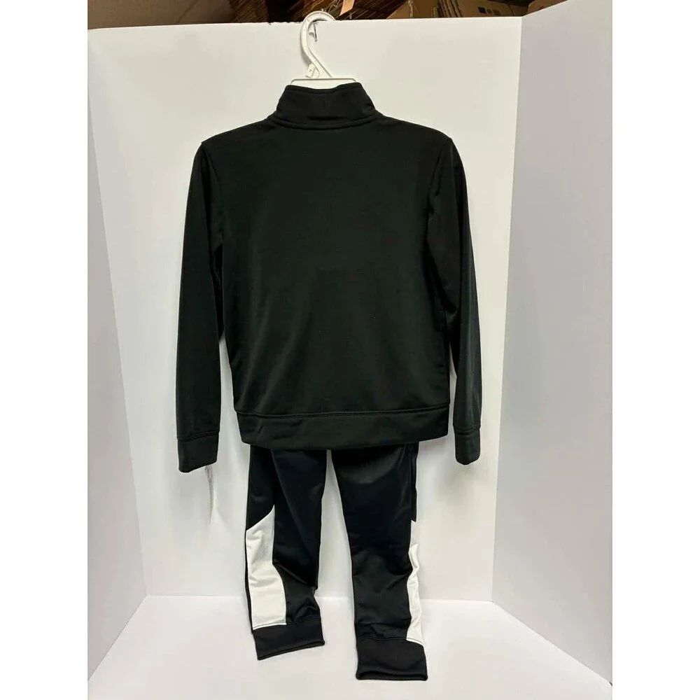 Nike Boys 2 Piece Taping Zip Jacket & Jogger Pants Track Set Size 7‎